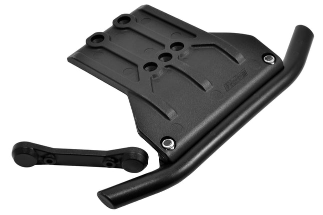 Front Bumper and Skid Plate, Black, for the Traxxas Sledge RPM70982