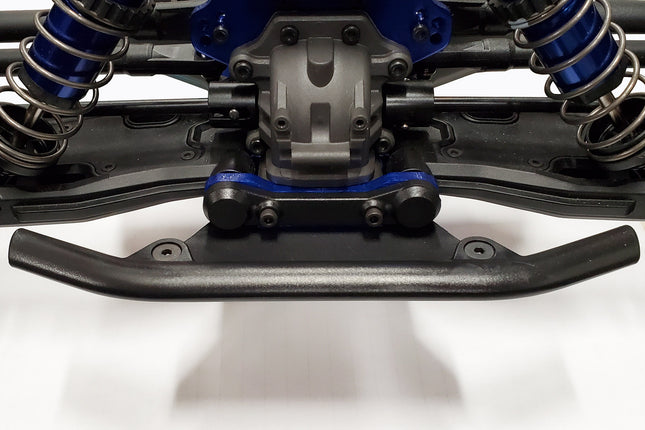 Front Bumper and Skid Plate, Black, for the Traxxas Sledge RPM70982