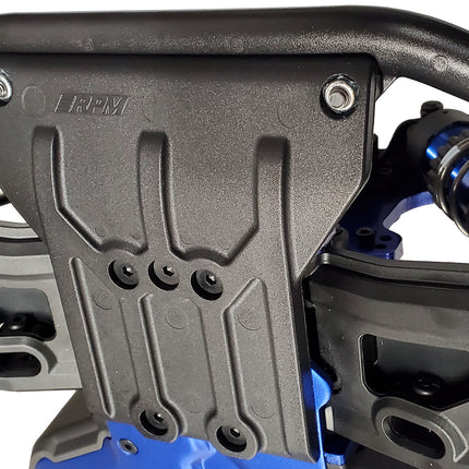 Front Bumper and Skid Plate, Black, for the Traxxas Sledge RPM70982