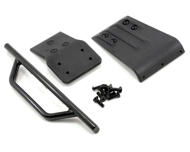 RPM 80022 Front Bumper & Skid Plate for Traxxas Slash 4x4 (Black) RPM80022