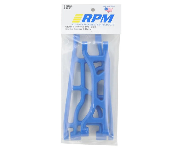 RPM (82355) Traxxas X-Maxx Upper & Lower A-Arms (Blue) (2) RPM82355