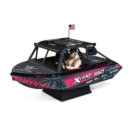 Pro Boat 1/6 24" Jetstream Jet Boat RTR (Shreddy) Black PRB08051T1