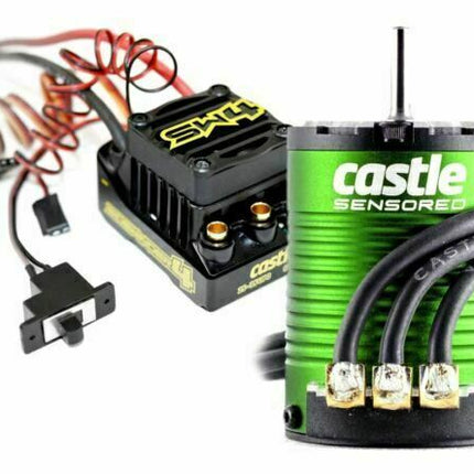 Castle Creations Sidewinder SW4 Waterproof 1/10 ESC/Motor Combo w/1406 4600kV 