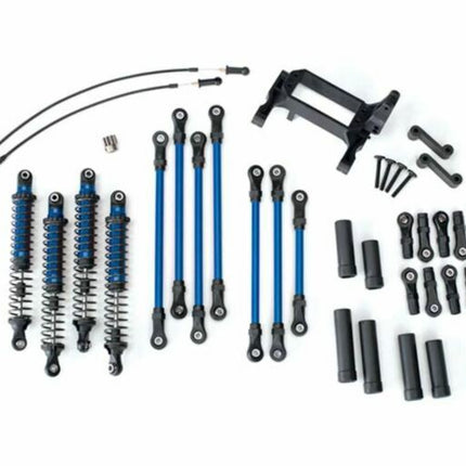 Traxxas 8140X TRX-4 Complete Long Arm Lift Kit Blue Brand New!!