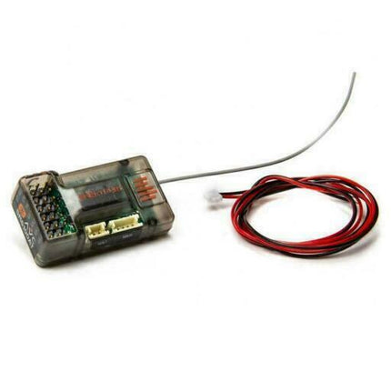 Spektrum RC 6ch 2.4GHz DSMR Surface Receiver w/Telemetry & AVC SPMSR6100AT New!!