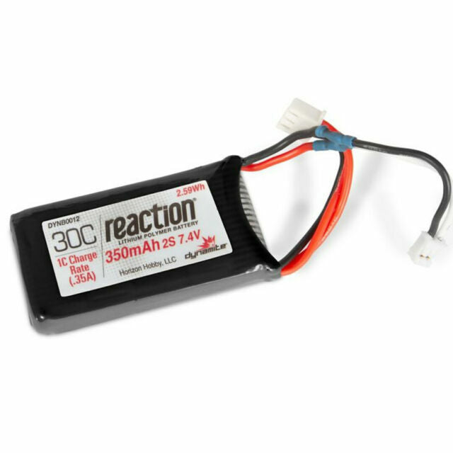 Dynamite 2s LiPo Battery (7.4v/350mAh) DYNB0012 Brand New!!