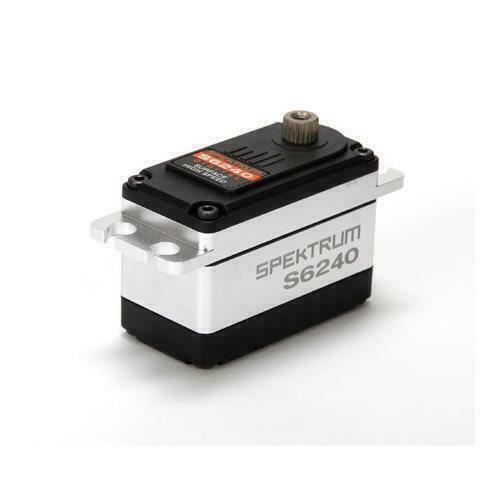 Spektrum RC S6240 Digital Steel Gear High Speed Low Profile Servo SPMSS6240 New!