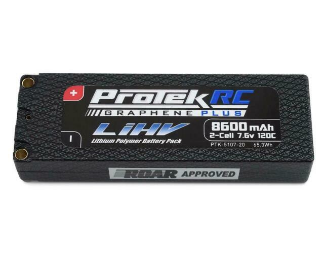 ProTek RC 2S 120C Low IR Si-Graphene + HV LiPo Battery 7.6V/8600mAh PTK-5107-20