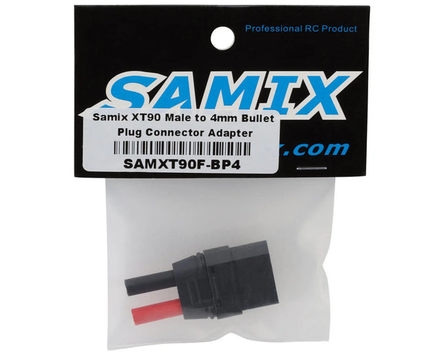 Samix XT90 Male to 4mm Bullet Plug Connector Adapter SAMXT90F-BP4