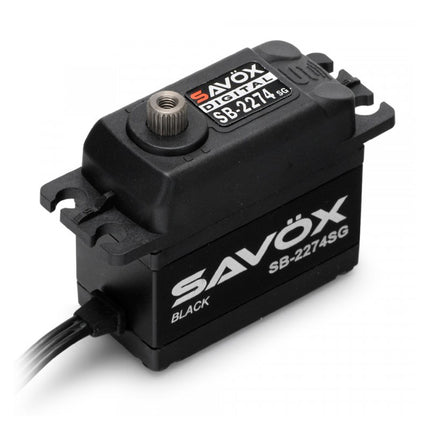 Savox High Speed Black Edition Brushless Steel Gear Digital Servo SB2274SG-BE