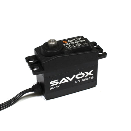 Savox SC-1256TG Black Edition Standard Digital High Torque Titanium Gear Servo SC1256TG-BE