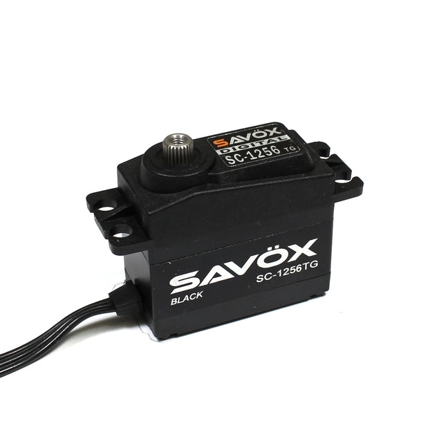 Savox SC-1256TG Black Edition Standard Digital High Torque Titanium Gear Servo SC1256TG-BE