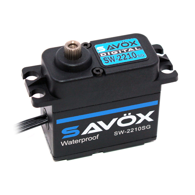 Savox Brushless Waterproof Premium Digital Servo High Voltage SW2210SG-BE