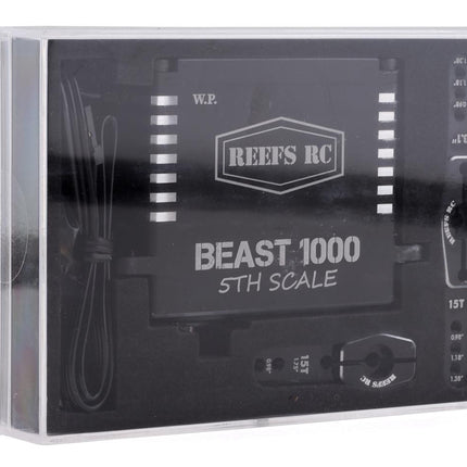 Reefs RC Beast 1000 Waterproof Digital 1/5 Scale Brushless Servo HV REEFS102