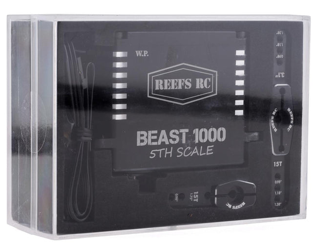 Reefs RC Beast 1000 Waterproof Digital 1/5 Scale Brushless Servo HV REEFS102