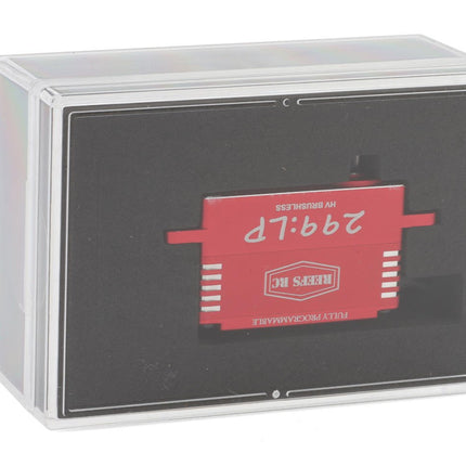 Reefs RC 299LP Special Edition Red High Speed-Torque Low Profile Servo REEFS130