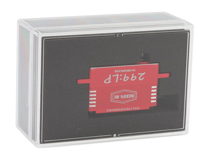 Reefs RC 299LP Special Edition Red High Speed-Torque Low Profile Servo REEFS130