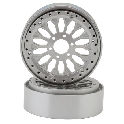 Reefs RC 2.2 "Shield" Aluminum Beadlock Wheels w/Hubs (2) REEFS229