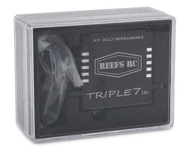 Reefs RC Triple7 14V Programable High Torque Steel Gear Digital Servo HV REEFS777