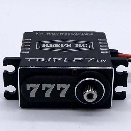 Reefs RC Triple7 14V Programable High Torque Steel Gear Digital Servo HV REEFS777
