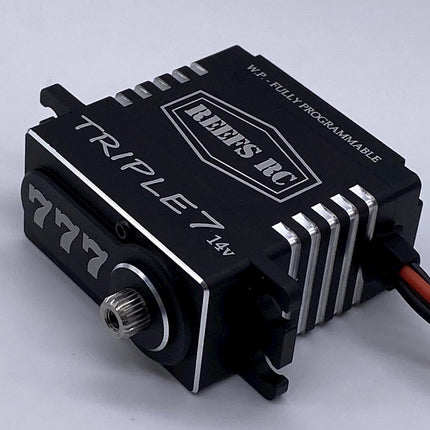 Reefs RC Triple7 14V Programable High Torque Steel Gear Digital Servo HV REEFS777