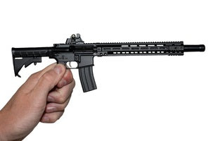 GoatGuns Mini Freefloat Handguard, Large, for AR15 Model GOAFREEFLOAT-LG