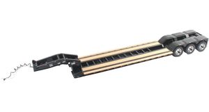 1/16 Scale Gooseneck Lowboy Trailer DCM27008