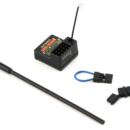 Sanwa/Airtronics 101A32661A MT-5 FH5 4-Channel 2.4GHz Radio System w/RX-493i Receiver SNW101A32661A