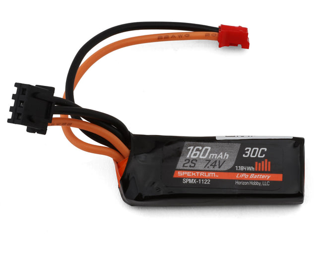 Spektrum RC Axial® SCX30 2S 30C LiPo Battery Pack (7.4V/160mAh) w/PH2.0 Connector SPMX-1122