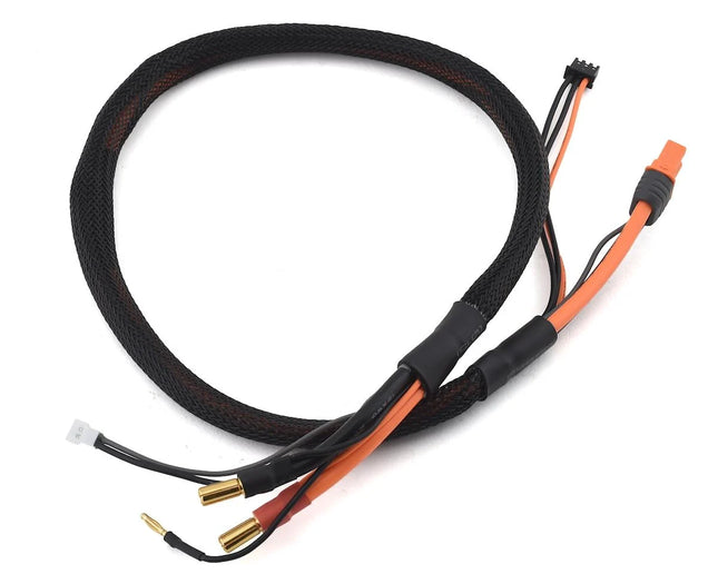 Spektrum RC IC3 Smart 2S Charge Lead w/5mm Bullets (24") SPMXCA316