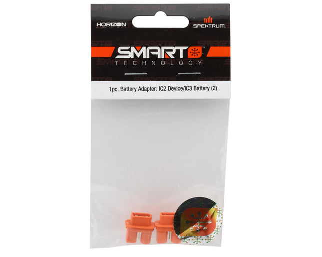 Spektrum RC IC2 Device to IC3 Battery One Piece Adapters (2) SPMXCA532