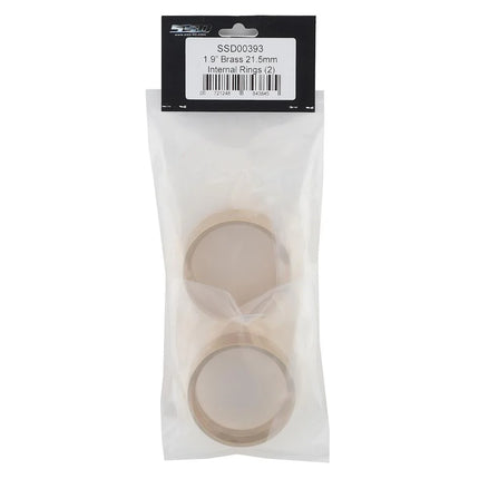 SSD RC Brass 1.9" Internal Lock Rings (2) (21.5mm) SSD00393