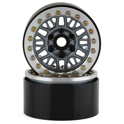 SSD RC Mesh 1.9" Beadlock Crawler Wheels (2) (Various Colors)