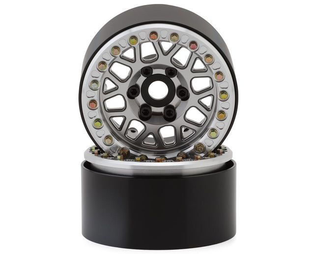 SSD RC 1.9” Slugger Beadlock Wheels (2) w/12mm Hex (Various Colors)