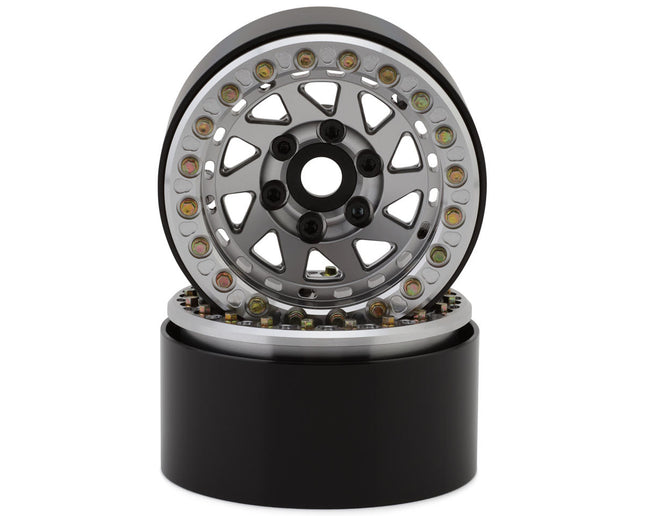 SSD RC 1.9” Bruiser Beadlock Wheels (2) w/12mm Hex Various Colors