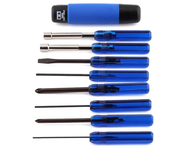 Tamiya 8-Piece Metric RC Tool Set w/Carrying Case TAM74085