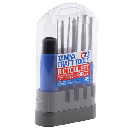 Tamiya 8-Piece Metric RC Tool Set w/Carrying Case TAM74085