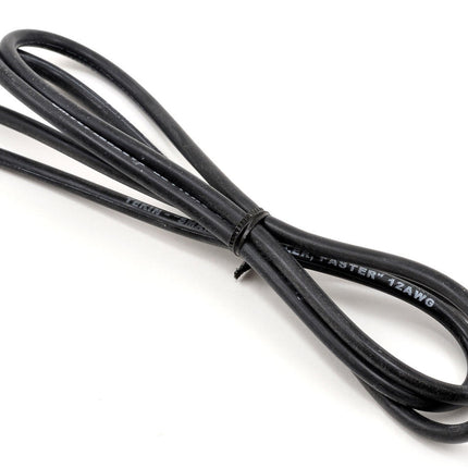 Tekin TT3013 12awg Silicon Power Wire (Black) (3') TEKTT3013