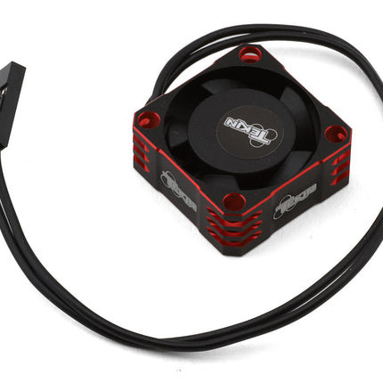 Tekin TT3859 25x25x10mm Hiflow Aluminum Cooling Fan (Black/Red) TEKTT3859