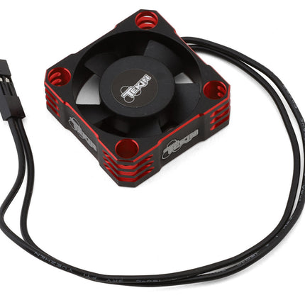Tekin TT3861 30x30x10 Hiflow Aluminum Cooling Fan (Black/Red) TEKTT3861