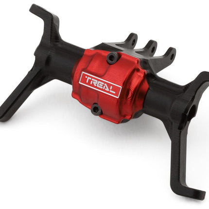 Treal Hobby X0048D6EM9 Redcat Ascent-18 7075 Aluminum Front Axle Housing Black w/C-Hubs  TLHTASCENT18-01