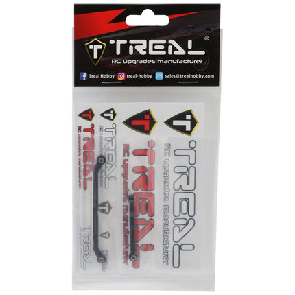 Treal Hobby X0048D6EMJ Redcat Ascent-18 Brass Front Steering Link Set (Black) (2) (13.1g) TLHTASCENT18-08
