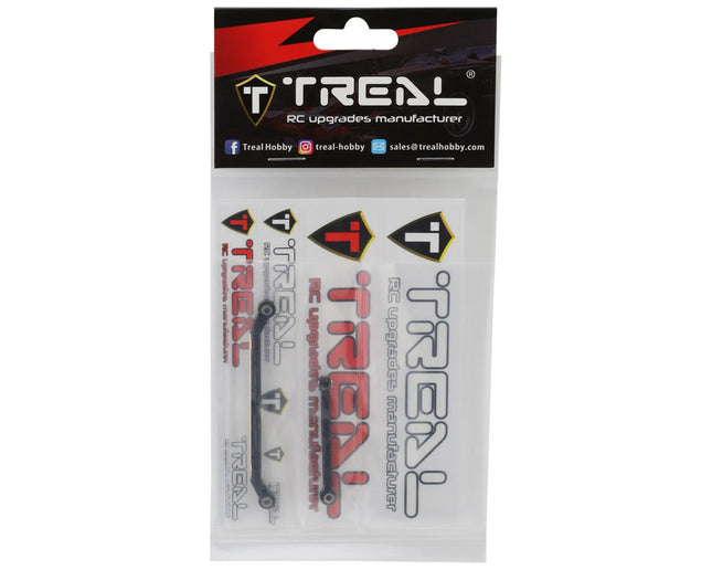 Treal Hobby X0048D6EMJ Redcat Ascent-18 Brass Front Steering Link Set (Black) (2) (13.1g) TLHTASCENT18-08