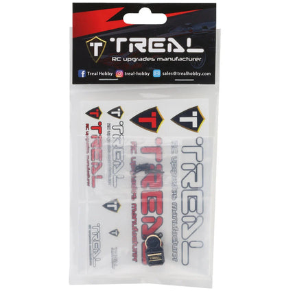 Treal Hobby X002JTICS3 Axial SCX24 Brass Differential Cover (Black) (11.2g) TLHTSCX24-01