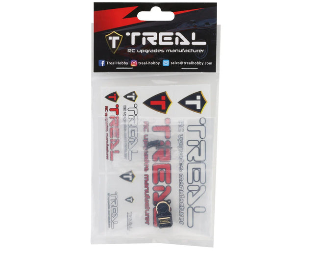 Treal Hobby X002JTICS3 Axial SCX24 Brass Differential Cover (Black) (11.2g) TLHTSCX24-01
