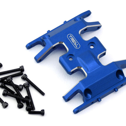 Treal Hobby X0036IE5EB Axial SCX24 Aluminum Skid Plate (Blue) TLHTSCX24-102
