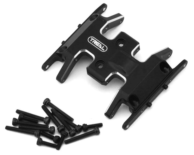Treal Hobby X002MDL4N1 SCX24 Aluminum Skid Plate (Black) TLHTSCX24-12