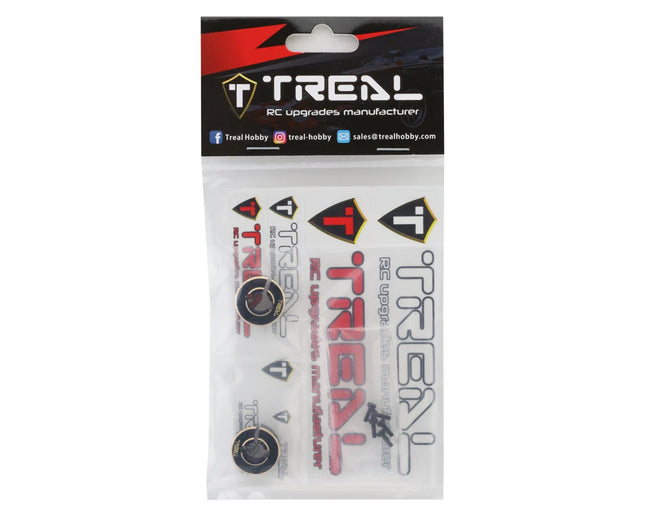 Treal Hobby X0038F0YSX Axial SCX24 Brass Rear Counter Balance Weights (Black) (2) (14g) TLHTSCX24-123