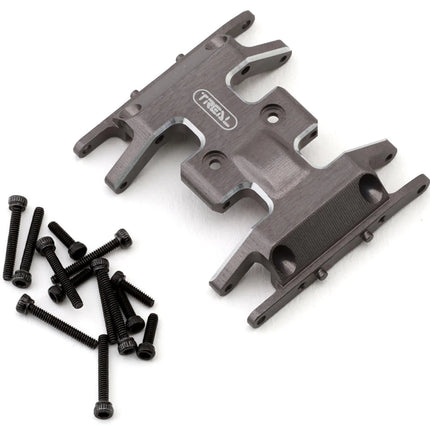 Treal Hobby X002MD0KEP Axial SCX24 Aluminum Skid Plate (Grey) TLHTSCX24-13