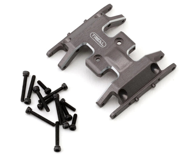 Treal Hobby X002MD0KEP Axial SCX24 Aluminum Skid Plate (Grey) TLHTSCX24-13